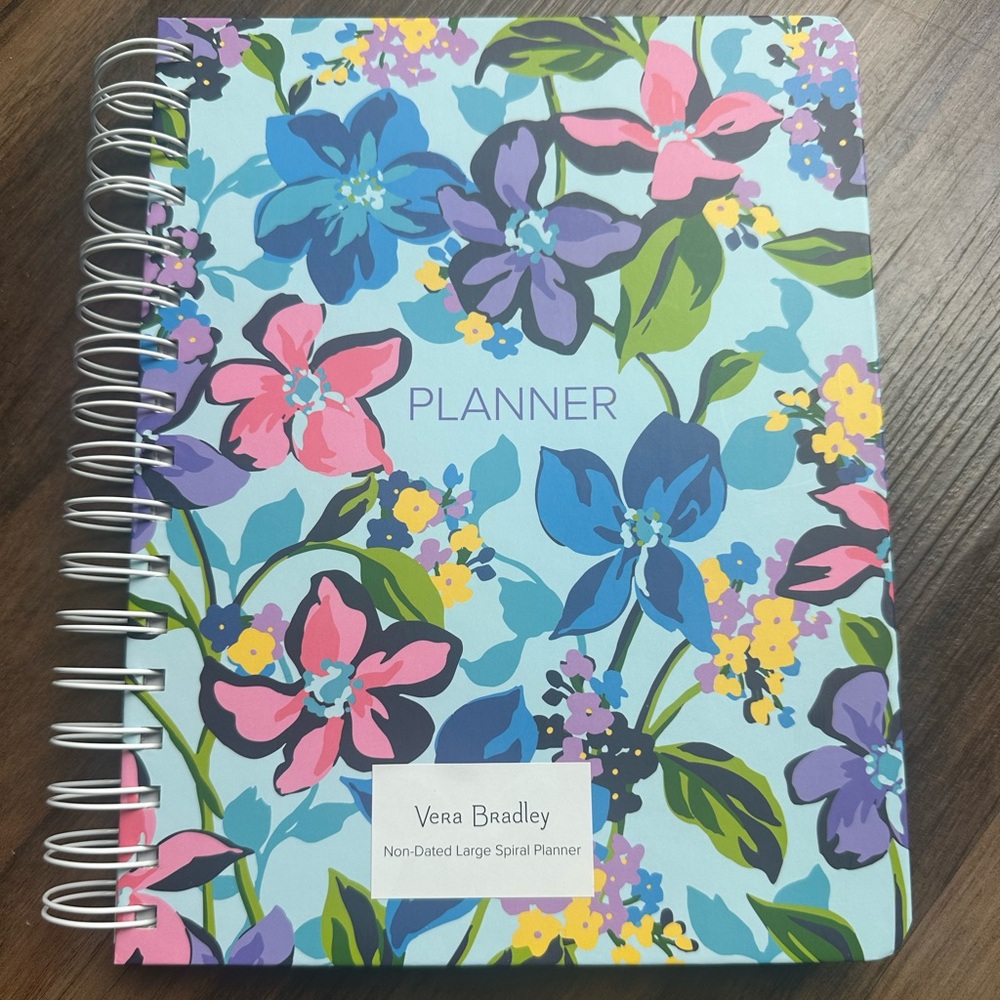 Vera Bradley Colorful Floral Planner